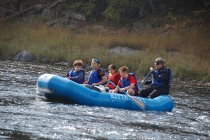 Delaware River White Water Rafting - <p>Each raft is supervised and guided by an Elite Prep teacher.</p>