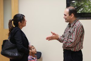 Back to School Night 2017-2018 - <p>Parents are asking questions to the teachers about the curriculum.</p>