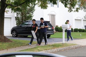 Volunteering for NJ Senate Campaigning - <p>Door-to-door canvassing</p>
